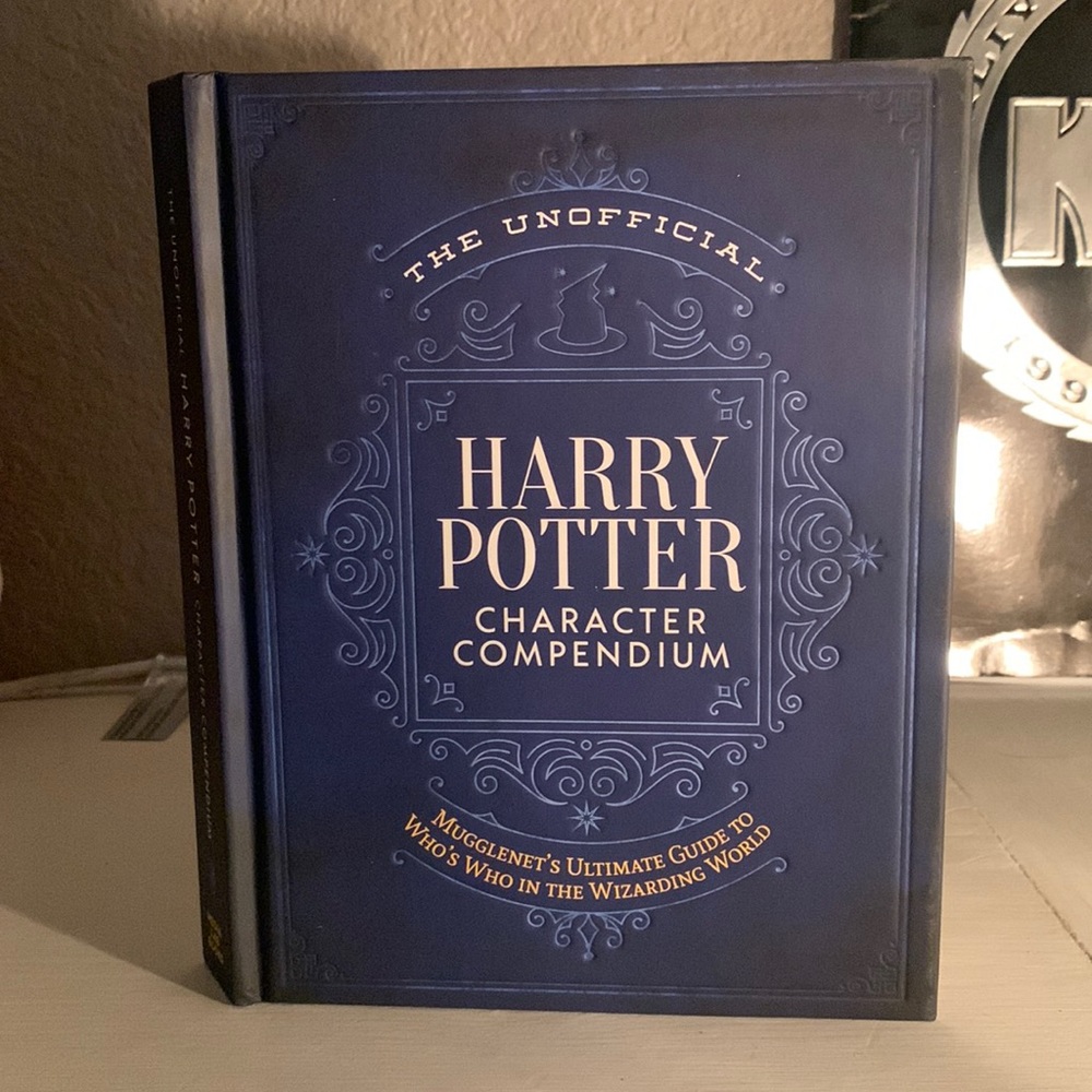 Harry Potter character compendium book!